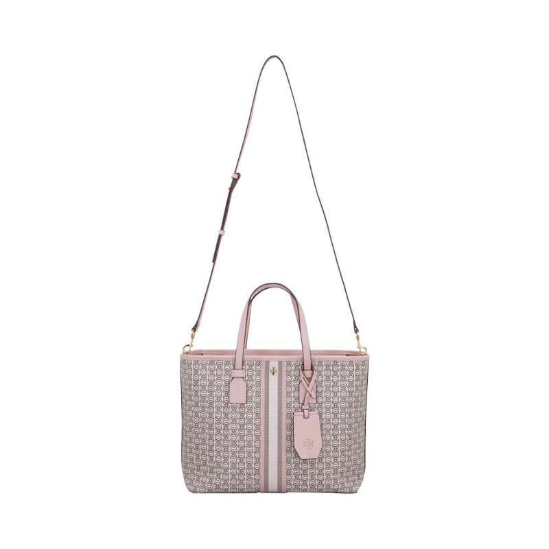 Tory burch gemini best sale link tote coastal pink