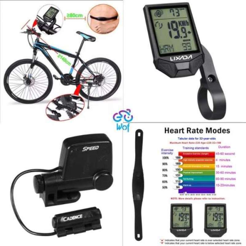 Promo LIXADA BC335 Speedometer heart 