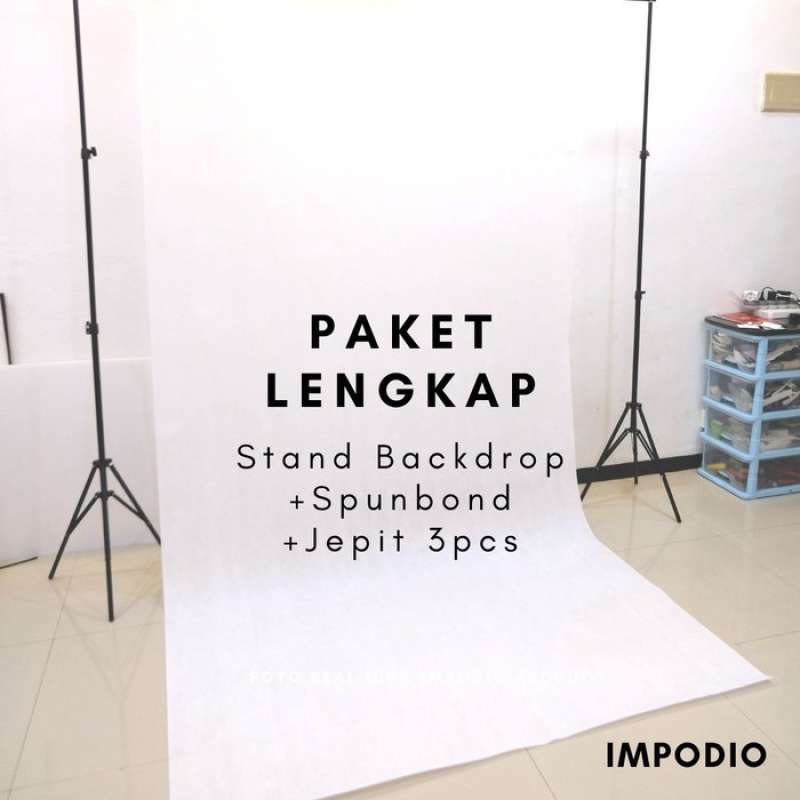 Promo Paket Background Spunbond Stand Backdrop Youtuber Zoom Lengkap Di Seller Impodio Indonesia Official Store Kota Tangerang Selatan Banten Blibli