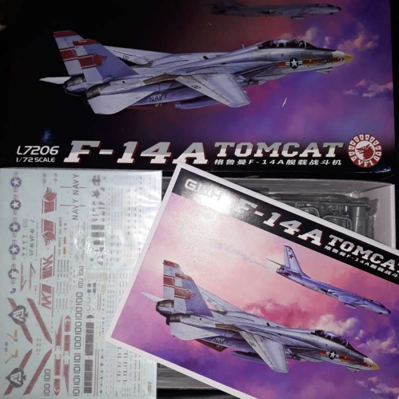 DELUXE BIG-1 GUM F-14A TOMCAT Grumman F-14 Tomcat Premium Diecast