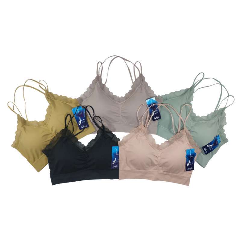 Jual Lydyly Sport Bra Fashion Dd1205 Bralette Renda Premium Korean Girl Bh Push Up Olahraga Terbaru Juni 2021 Blibli