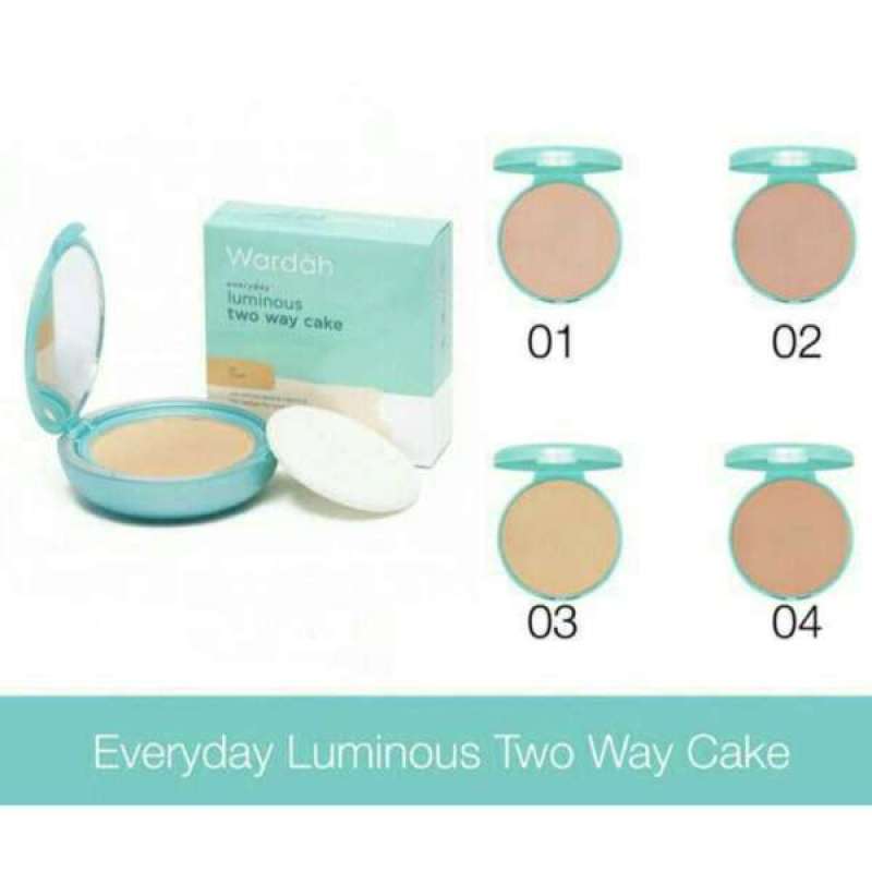 Wardah luminous top face powder