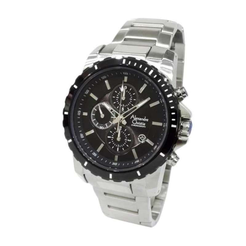 Promo Alexandre Christie 6141 Mcbtbba Jam Tangan Pria Silver Black Diskon 4 Di Seller Simple Watch Simple Watch Kota Medan Blibli