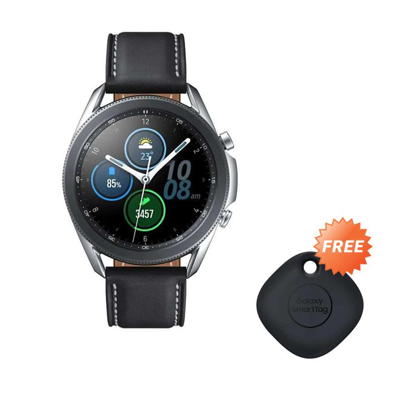Jual Bundling Samsung Galaxy Watch 3 - 45mm Smartwatch – Free Samsung Smart  Tag - Silver di Seller Blibli.com - Cawang, Kota Jakarta Timur | Blibli