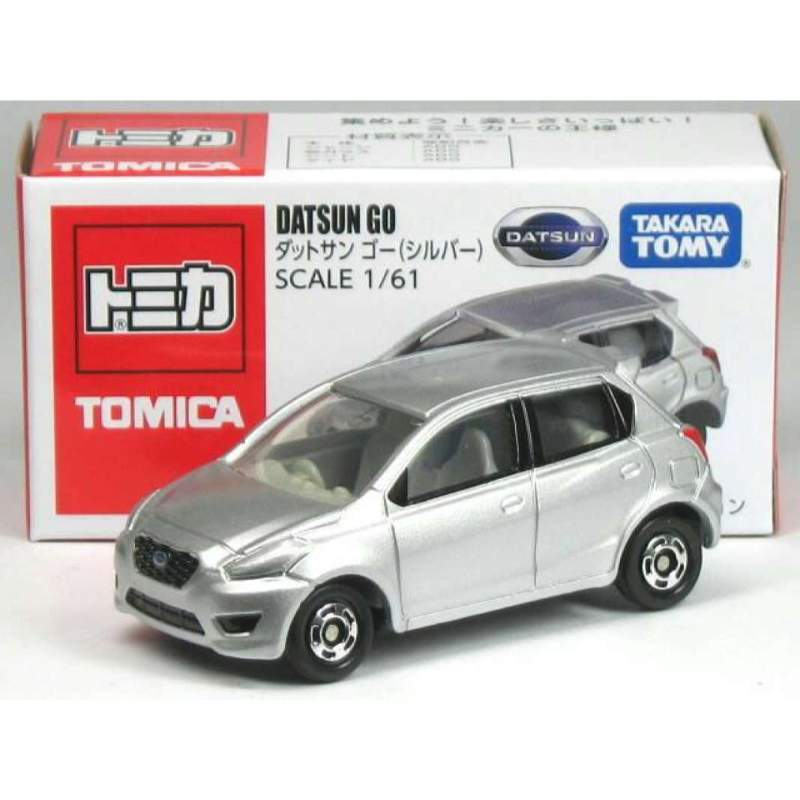 Promo Datsun Go Silver Tomica Reguler Takara Tomy Diskon 8 di