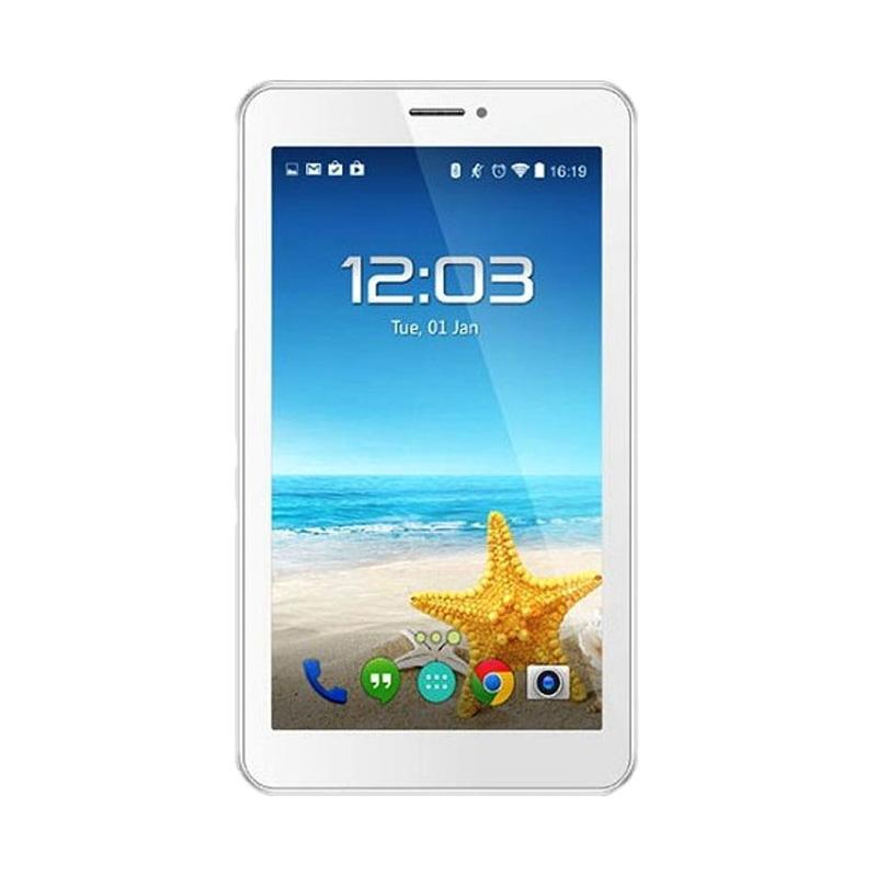 Advan Vandroid E1C 3G Tablet - White [RAM 1GB/ROM 8GB]