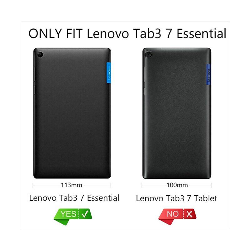 Jual Winner Leather Flip Cover Casing For Lenovo Tab 3 7 Inch Essential Pb 710l Or Pb 710f Dark Blue Online September 2020 Blibli Com