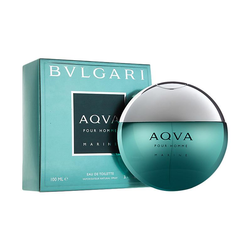 Jual Bvlgari Aqua Marine Pour Homme for EDT Parfum Pria 100 mL