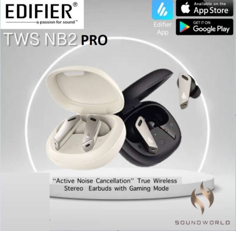 Jual EDIFIER TWS NB2 ANC Bluetooth 5.0 