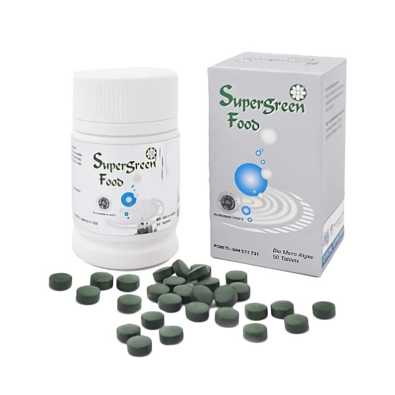 Jual Super Green Food Perpaduan Spirulina Dan Chlorella Multivitamin 50 Tablet Online November 2020 Blibli