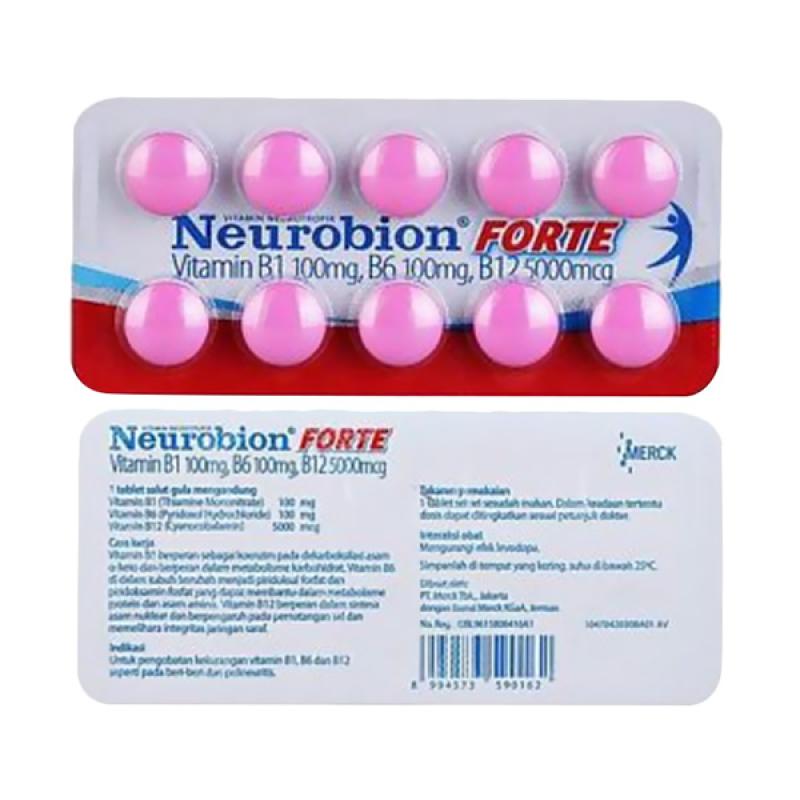 Jual Neurobion Forte Multivitamin 10 Tablet Online September 2020 Blibli Com