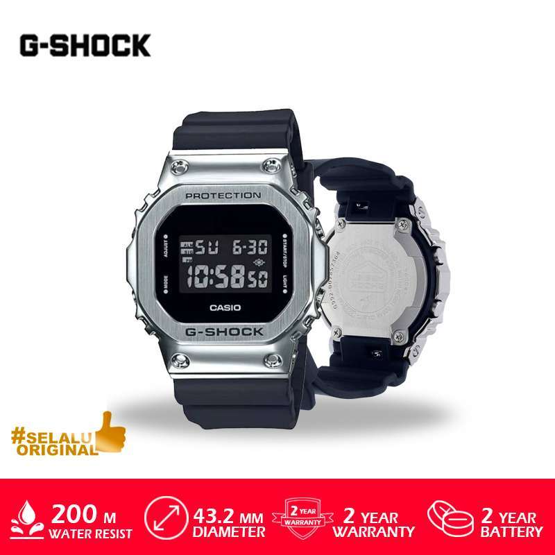 Jual Jam Tangan Casio G Shock GM 5600 1DR Original Murah di Seller