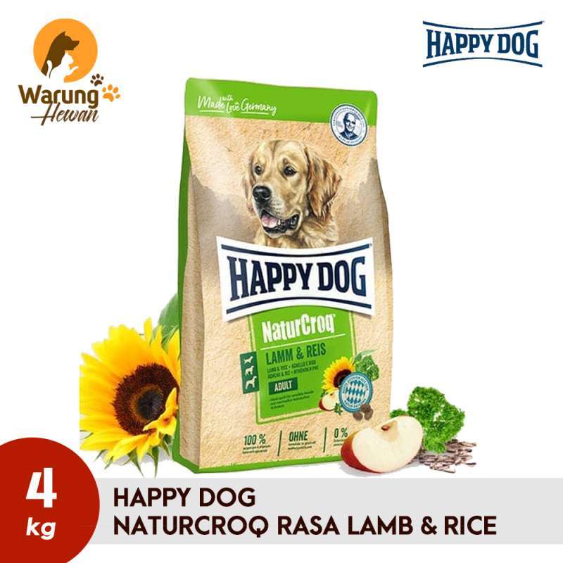 Jual Happy Dog NaturCroq Adult Lamb Rice Makanan Anjing 4 kg