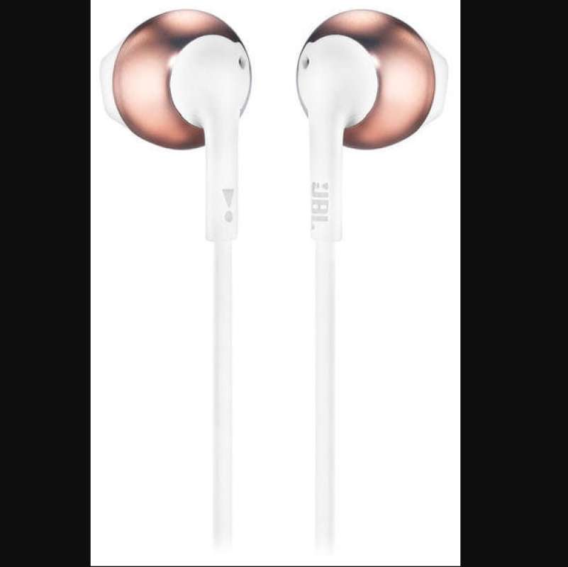 Jual JBL T205 Earphone - Rose Gold - Rose Gold di Seller AURORA Official -  Indonesia | Blibli