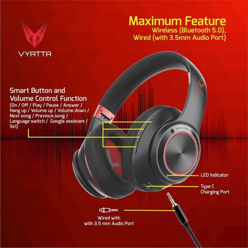 Promo Vyatta Big Boom Nitro Bluetooth 