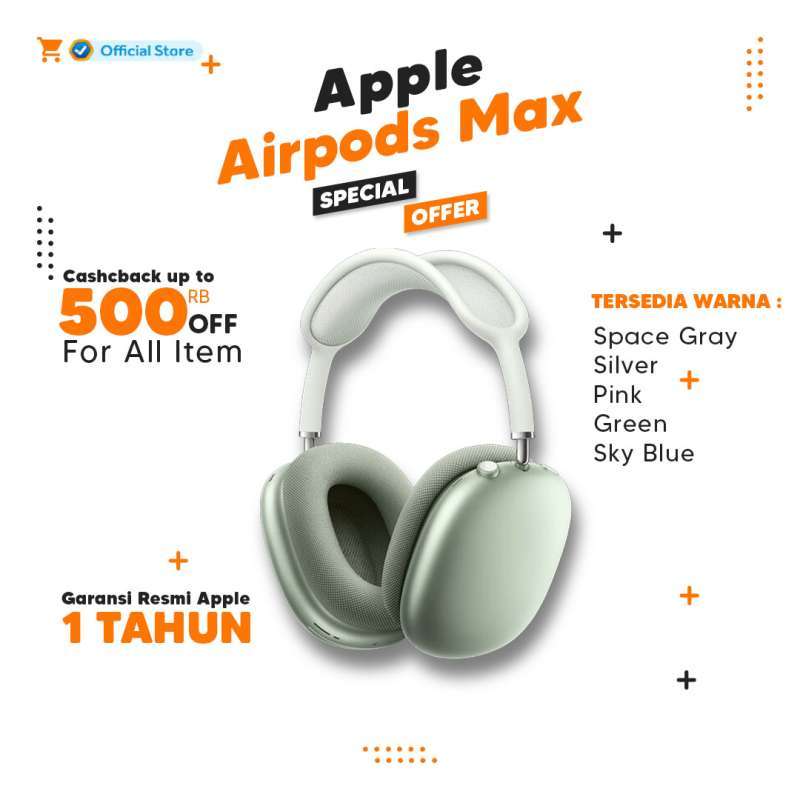 Promo Apple AirPods Max White Black Red 