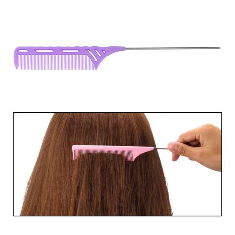 Promo Rat Tail Comb for Women / Men Girls Hair Styling at Home Salon purple  Diskon 16% di Seller Homyl - China | Blibli