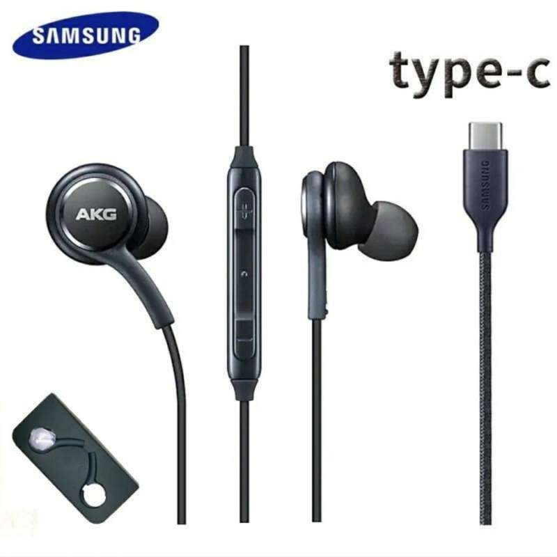 Jual Samsung Headset AKG USB C Handsfree Type C With Mic Earphone Original  di Seller Best Tekno Official Store - Kota Surabaya, Jawa Timur | Blibli