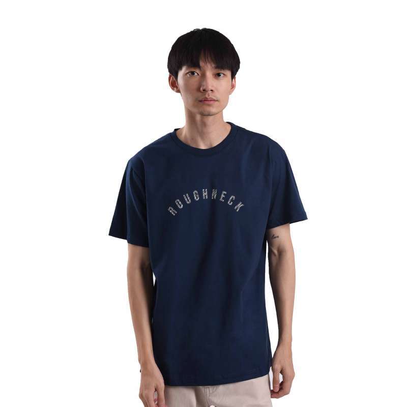Roughneck T205 Navy Sig Zebra Tshirt