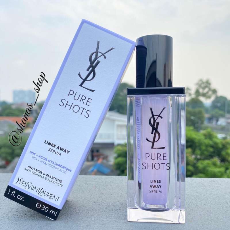 Promo Ysl Pure Shots Lines Away Serum 30ml Diskon 4% Di Seller