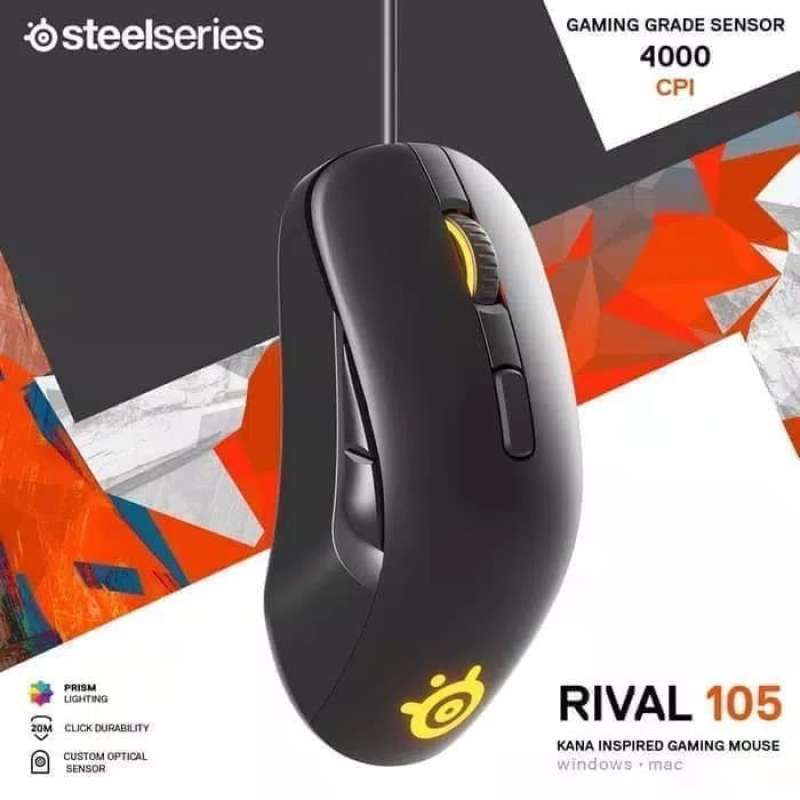 Steelseries Rival 105 RGB Gaming Mouse 