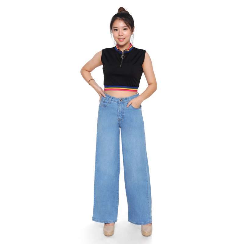 Jual Miss Me Celana Kulot Jeans Wanita 