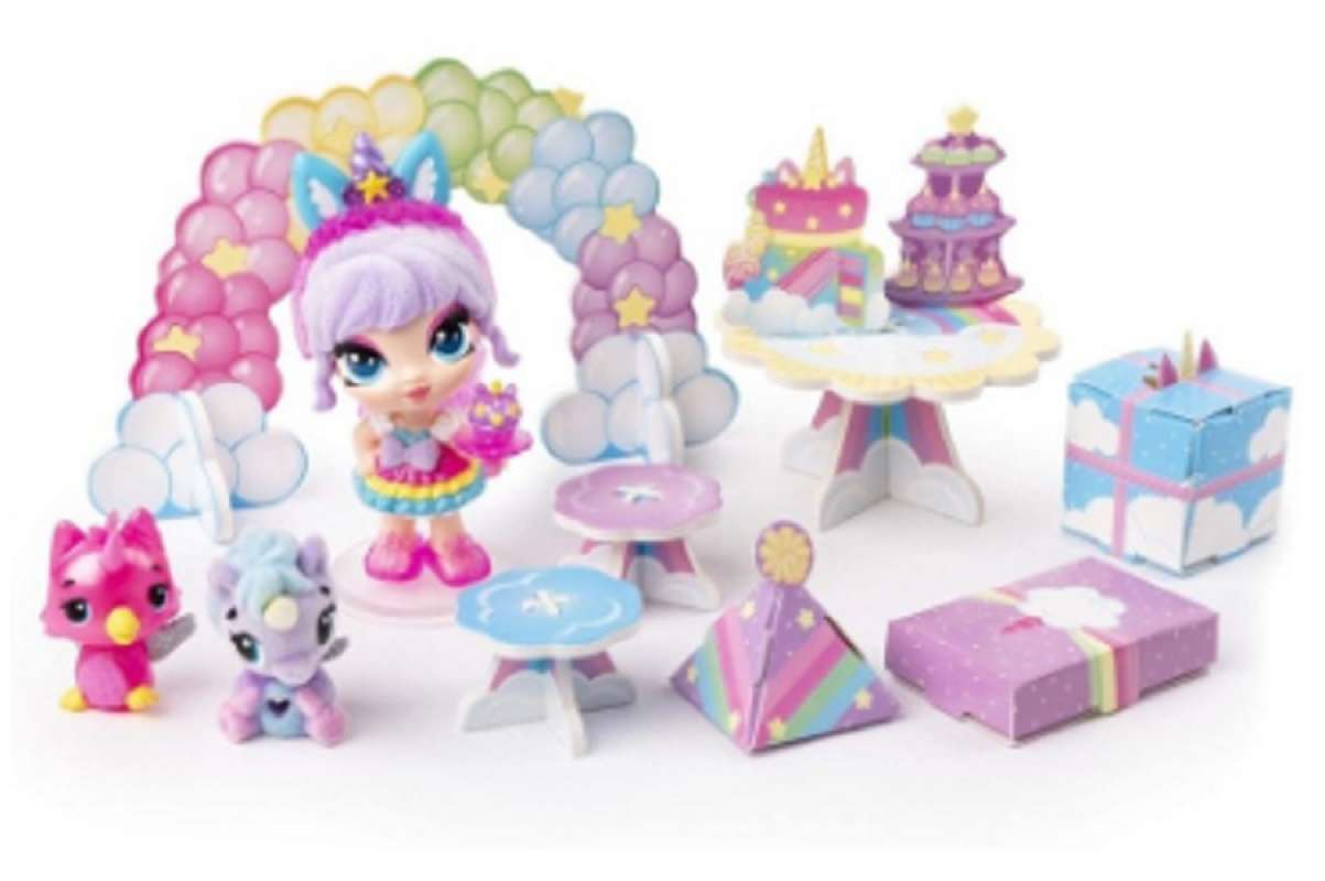 Hatchimals pixies best sale rainbow unicorn party