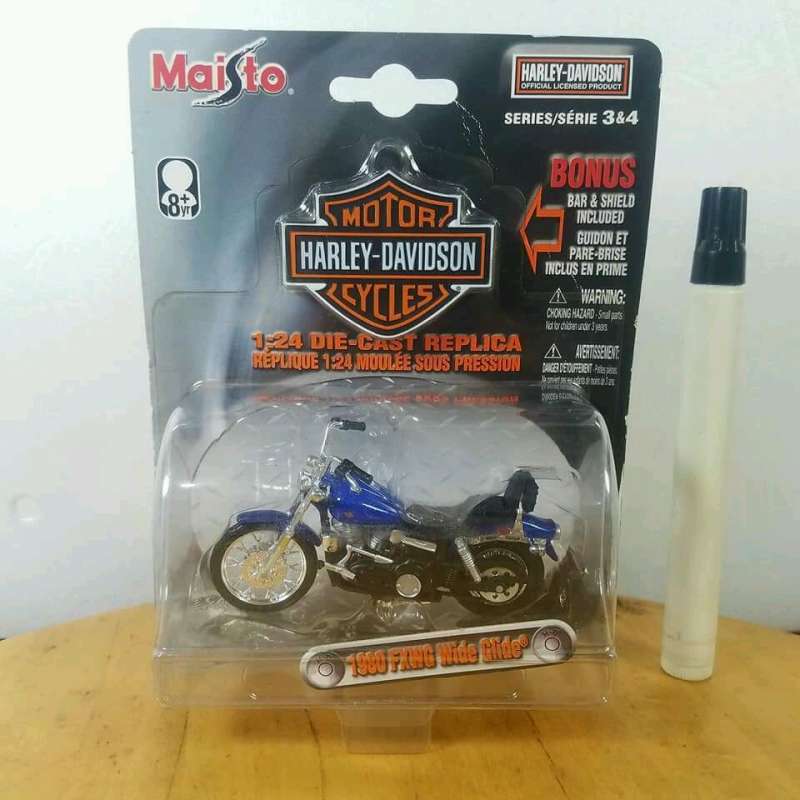 Jual mainan diecast motor maisto harley 