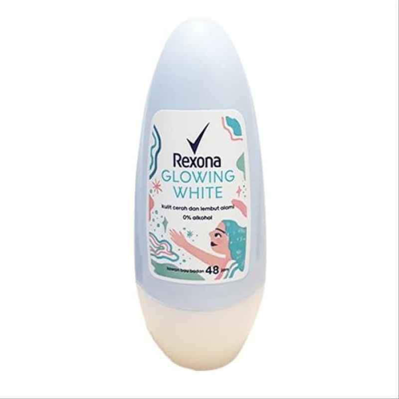 Jual Rexona Women Glowing White Deodorant Roll On Di Seller