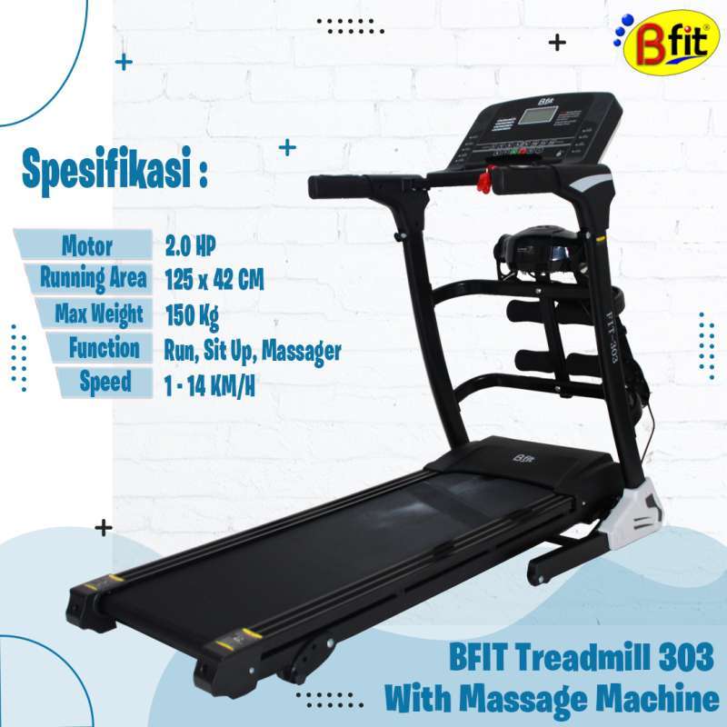 Jual BFIT Motorized Treadmill 303 di Seller BFIT OFFICIAL STORE