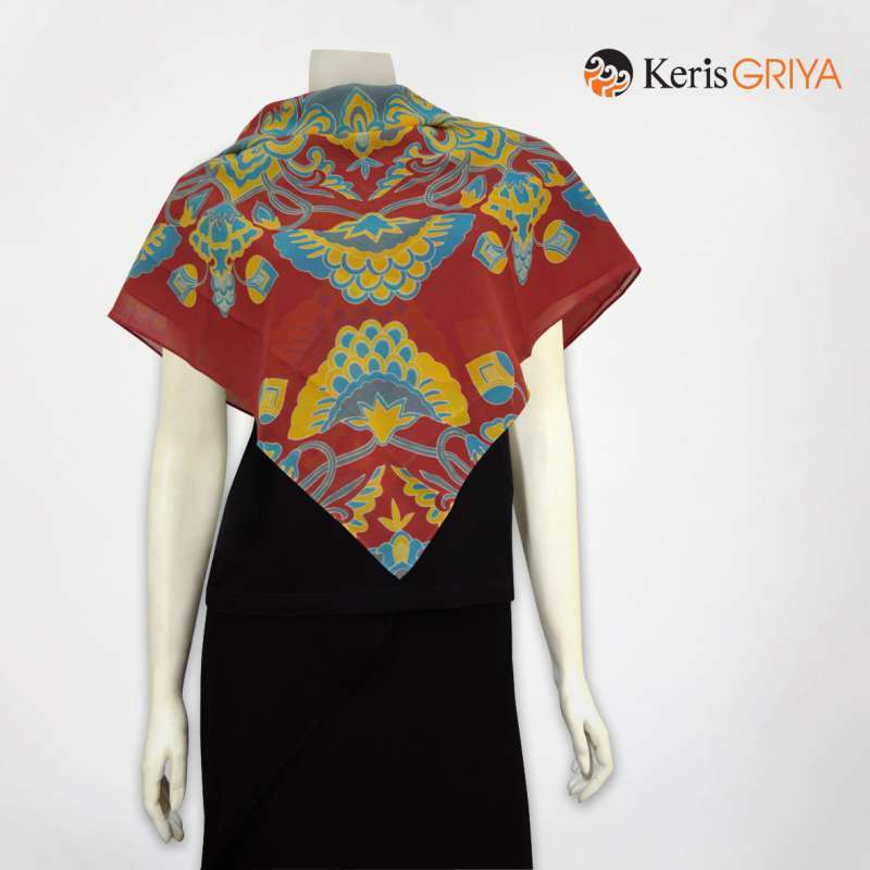 Scarf batik keris top