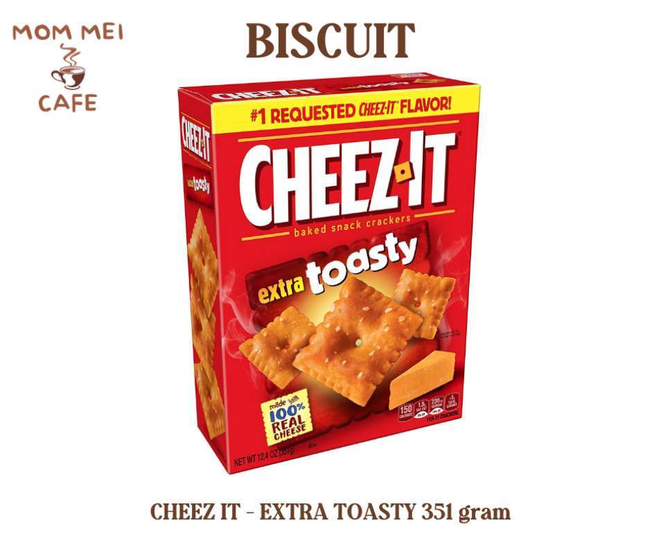 Biskuit CHEEZ IT EXTRA TOASTY Crackers