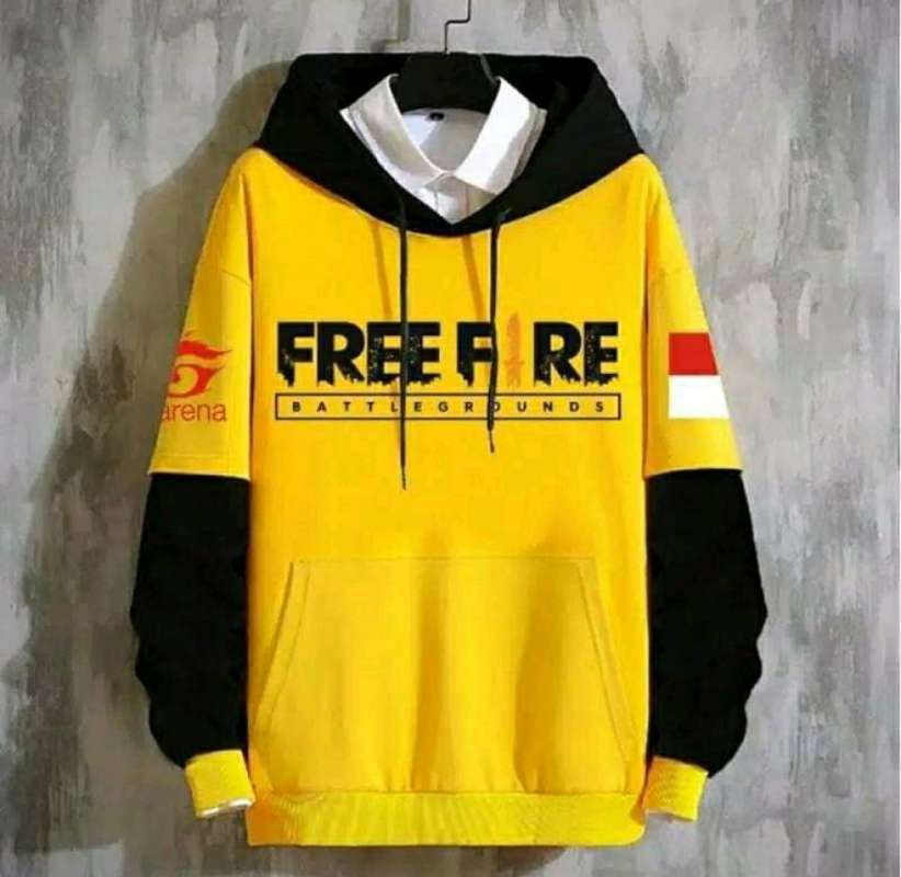 Jaket hoodie free fire outlet