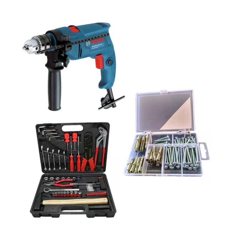 Jual Bosch Gsb 550 Paket Mesin Bor With Kenmaster Perkakas Tool