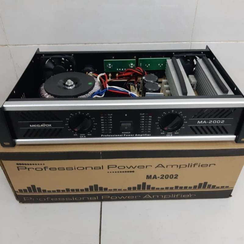 Jual Megavox MA-2002 Power Amplifier di 