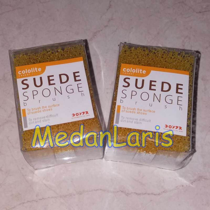 Promo Suede Sponge Brush COLOLITE Sikat Spon Pembersih Sepatu
