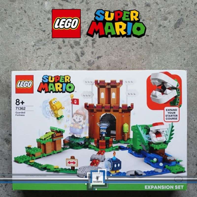 Lego super mario guarded fortress expansion 2025 set building toy for creative kids 71362