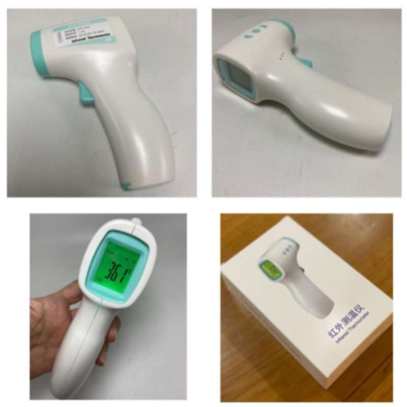 Jual Private Label Infrared Thermometer Purple di Seller ...