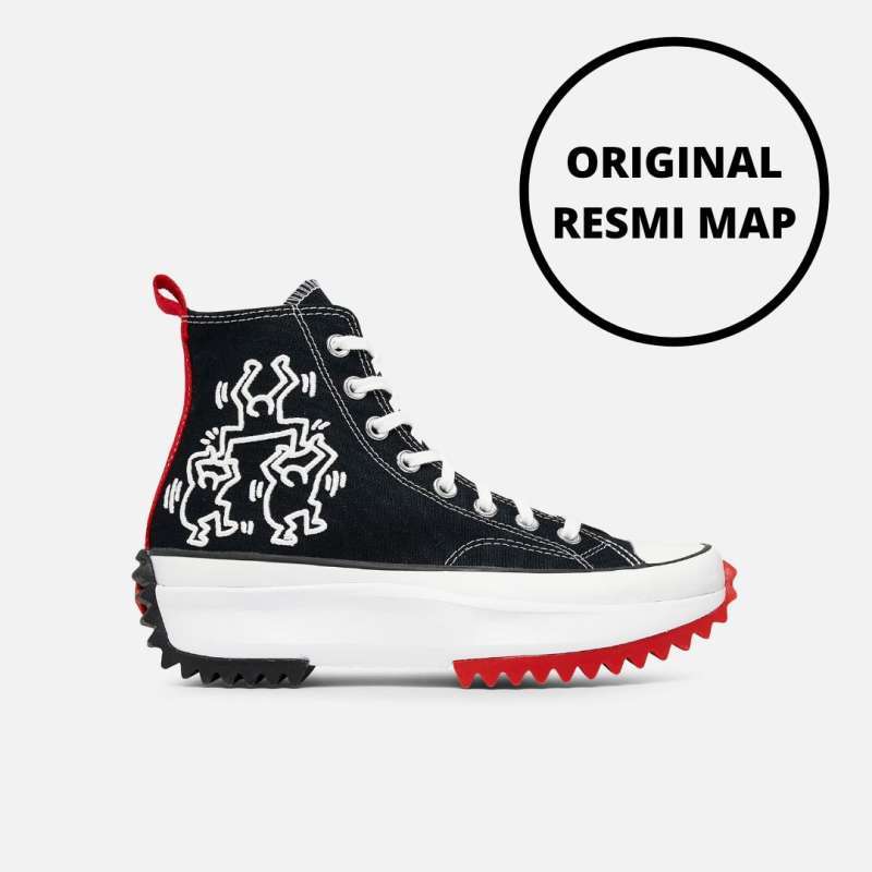 converse hike keith haring
