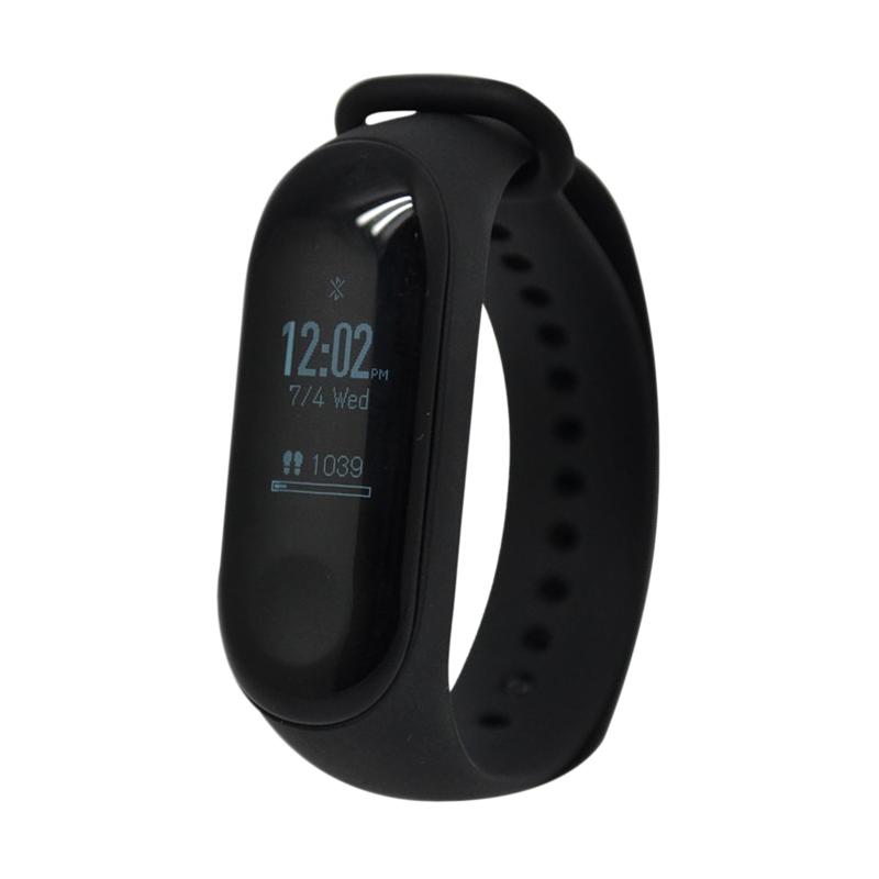Jual Xiaomi Mi Band 3 Smartband Oled Display Original Black Murah Juli 2020 Blibli Com