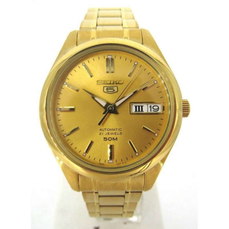 Promo Jam Tangan Wanita Seiko 5 Automatic Stainless Gold Snk876k1 Original Diskon 10 Di Seller Seiko Official Store Cideng Kota Jakarta Pusat Blibli