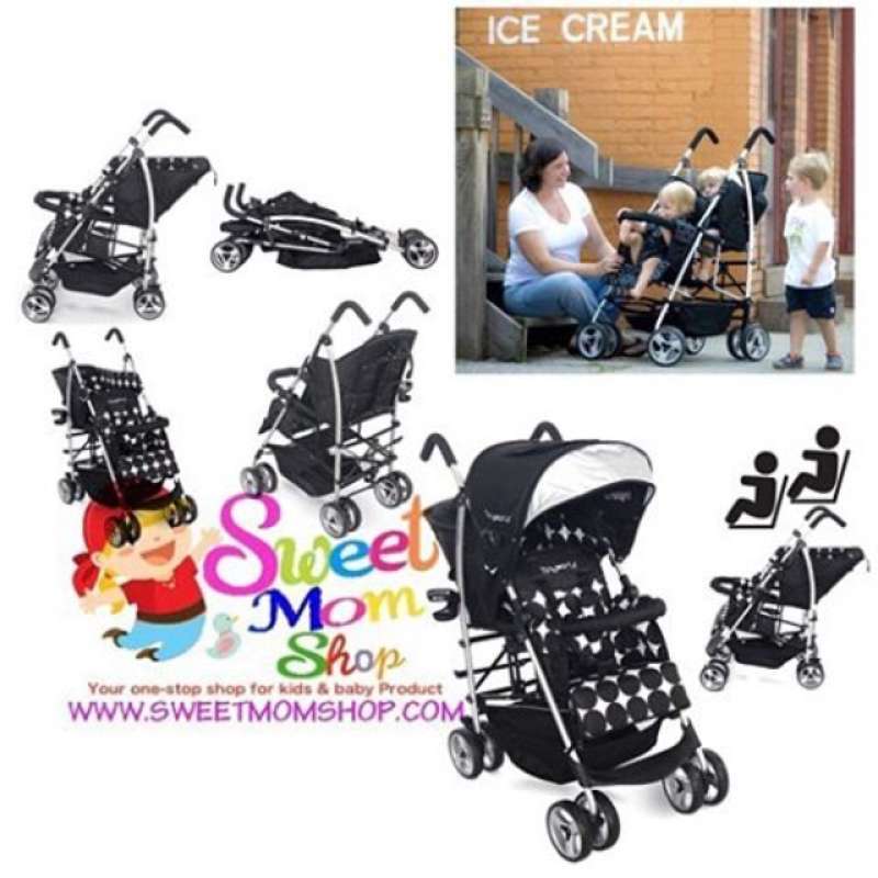 Jual Sweetmomshop Tinyworld Tandem Stroller Di Seller Sweetmomshop Official Store Pluit Kota Jakarta Utara Blibli