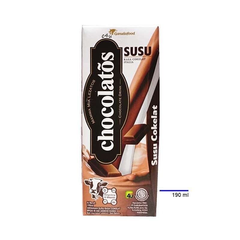 CHOCOLATOS DRINK 190ML SUSU COKELAT