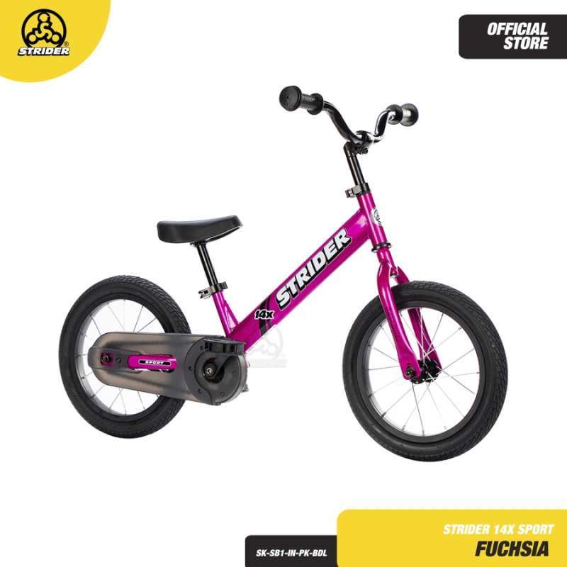 Jual STRIDER BIKE 14X SPORT PINK SK SB1 IN PK PEDAL KIT BALANCE
