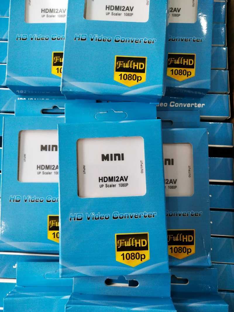 Jual Converter RCA to HDMI Mini di Seller Dinatec Batu Selicin
