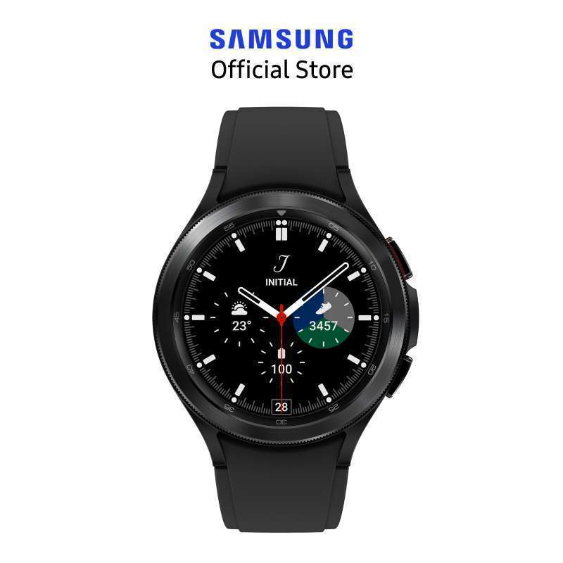 Promo Samsung Galaxy Watch4 Classic Smartwatch [16GB/ 1.5GB/ 46 mm] - Black  Diskon 22% di Seller Blibli.com - Cawang, Kota Jakarta Timur | Blibli