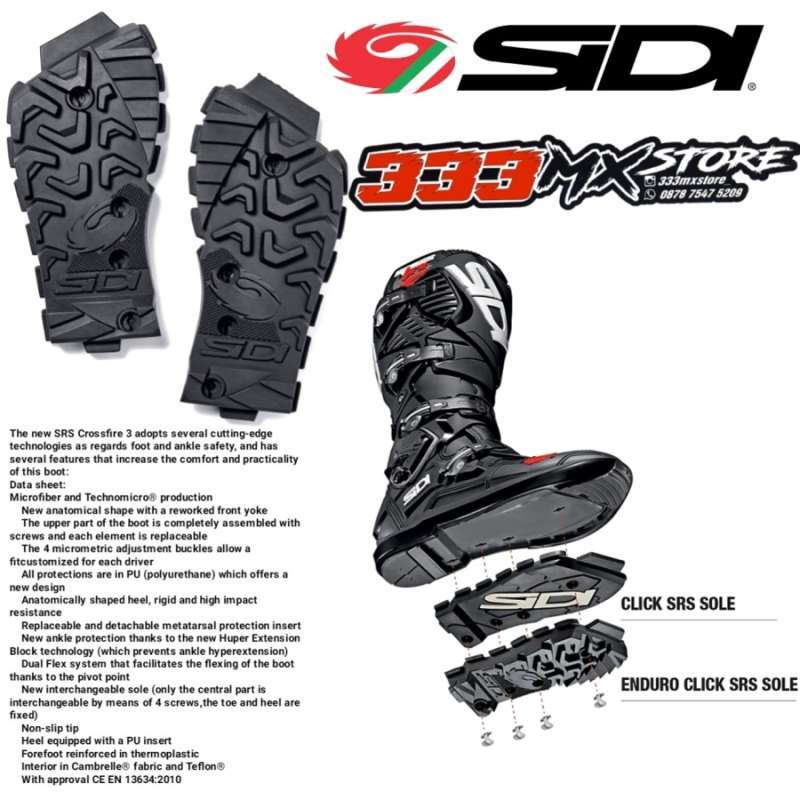 Sidi enduro sole sale