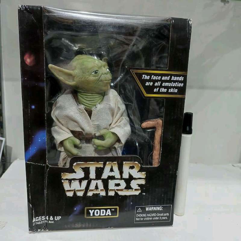 Jual mainan action figure yoda big size starwars by kenner ...