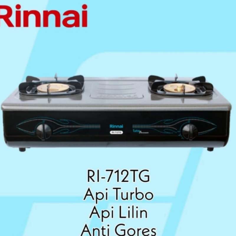 Promo Rinnai Ri 712tg Kompor Gas 2 Tungku Garansi Resmi Di Seller Miami Elektronik Official Store Kota Surabaya Jawa Timur Blibli