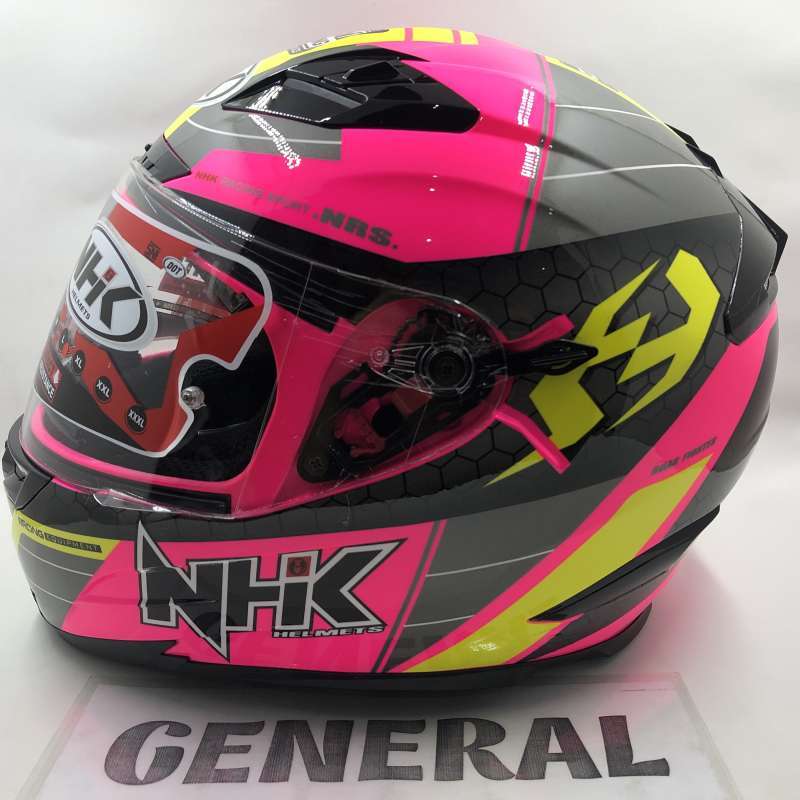 Helm nhk hotsell full face pink